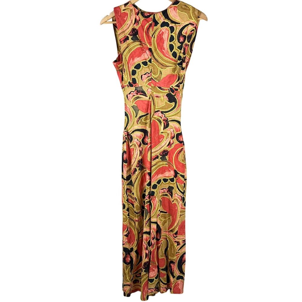 Cleobella Donna Ankle Dress Women's X-Small Osaria Print Boho Maxi New With Tags - Picture 3 of 12